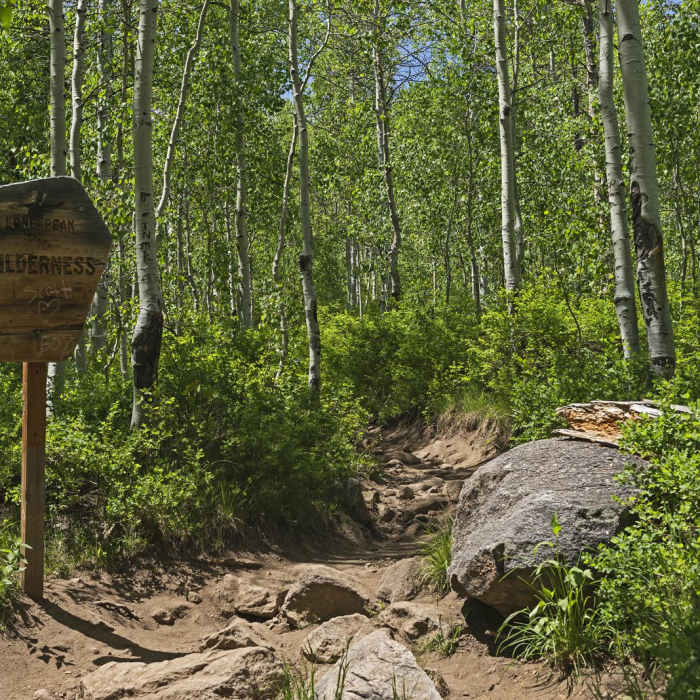 Near Silver Lake Trail