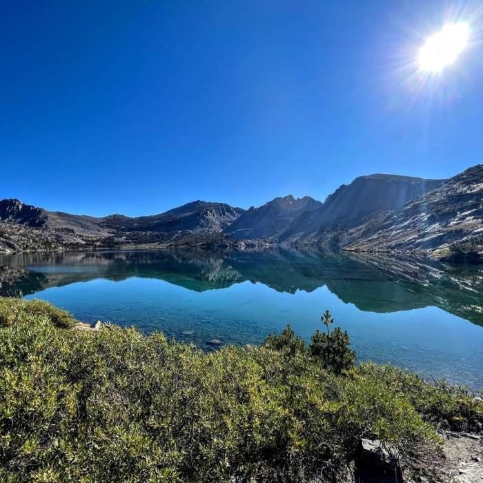 Near Mammoth Pass to Duck Lake