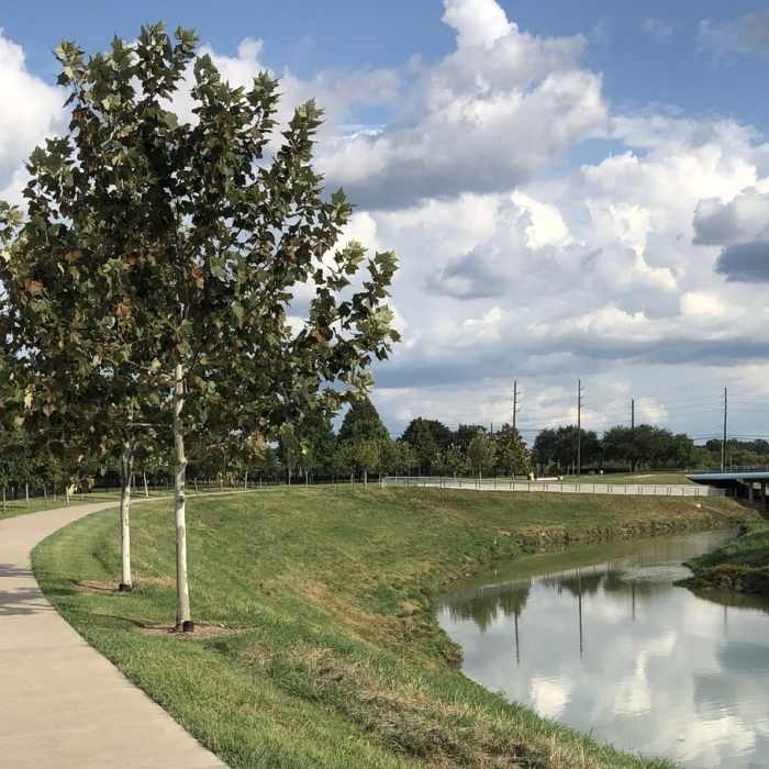 Near Brays Bayou Greenway Extension