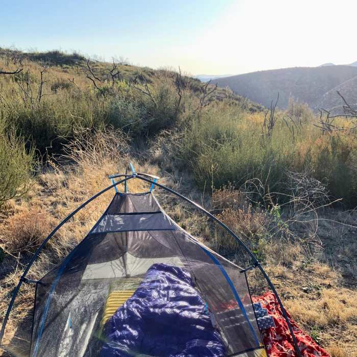 Near Lake Hughes to Sawmill Campground