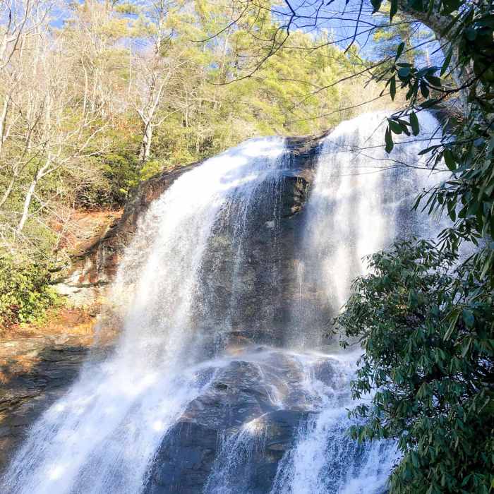 Glenn Falls after rainy period. Near Glen Falls Trail #8