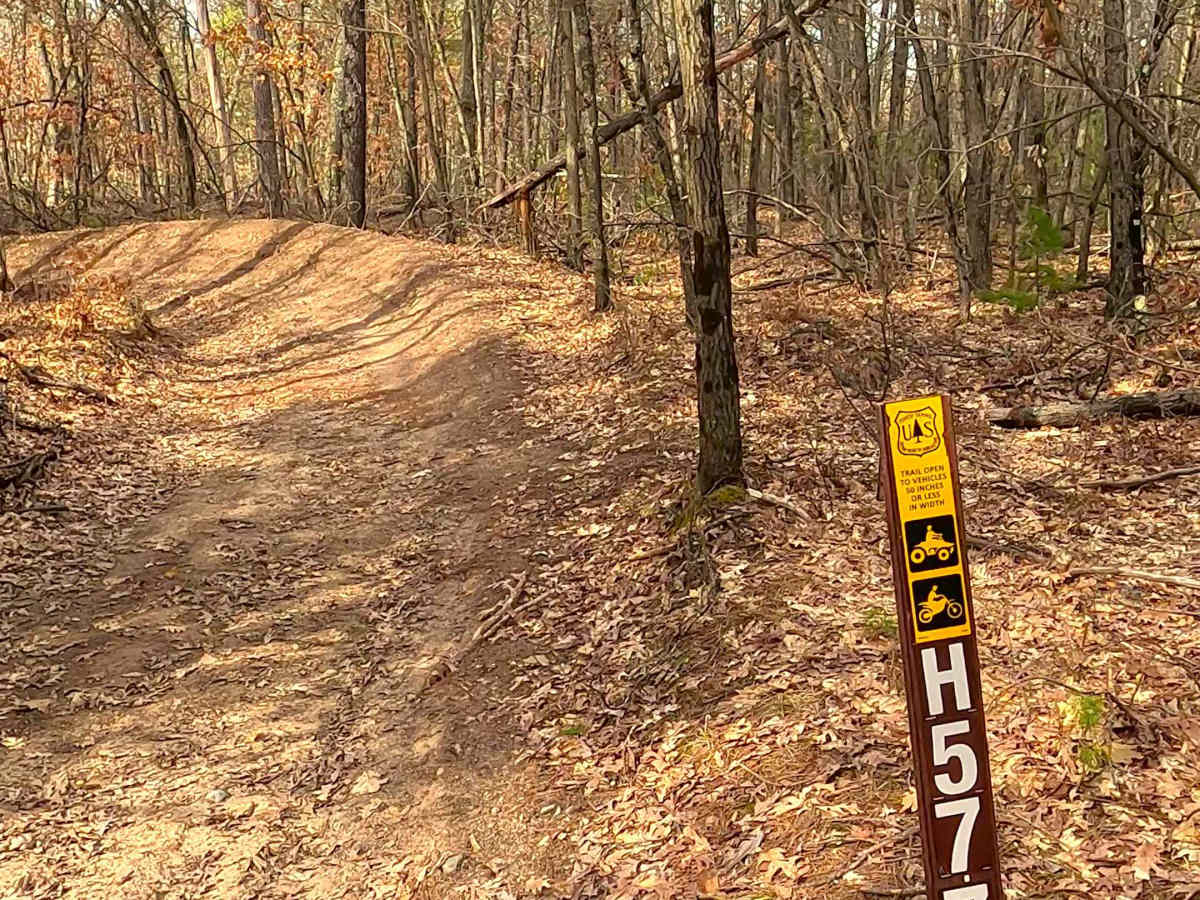 ORV H-57 : Bull Gap Hill Climb - Tertiary Return Loop <50" photo 3