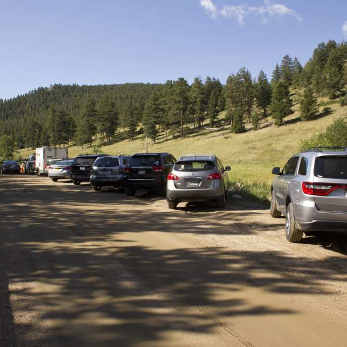 Near Bridal Veil Falls via Cow Creek Trail