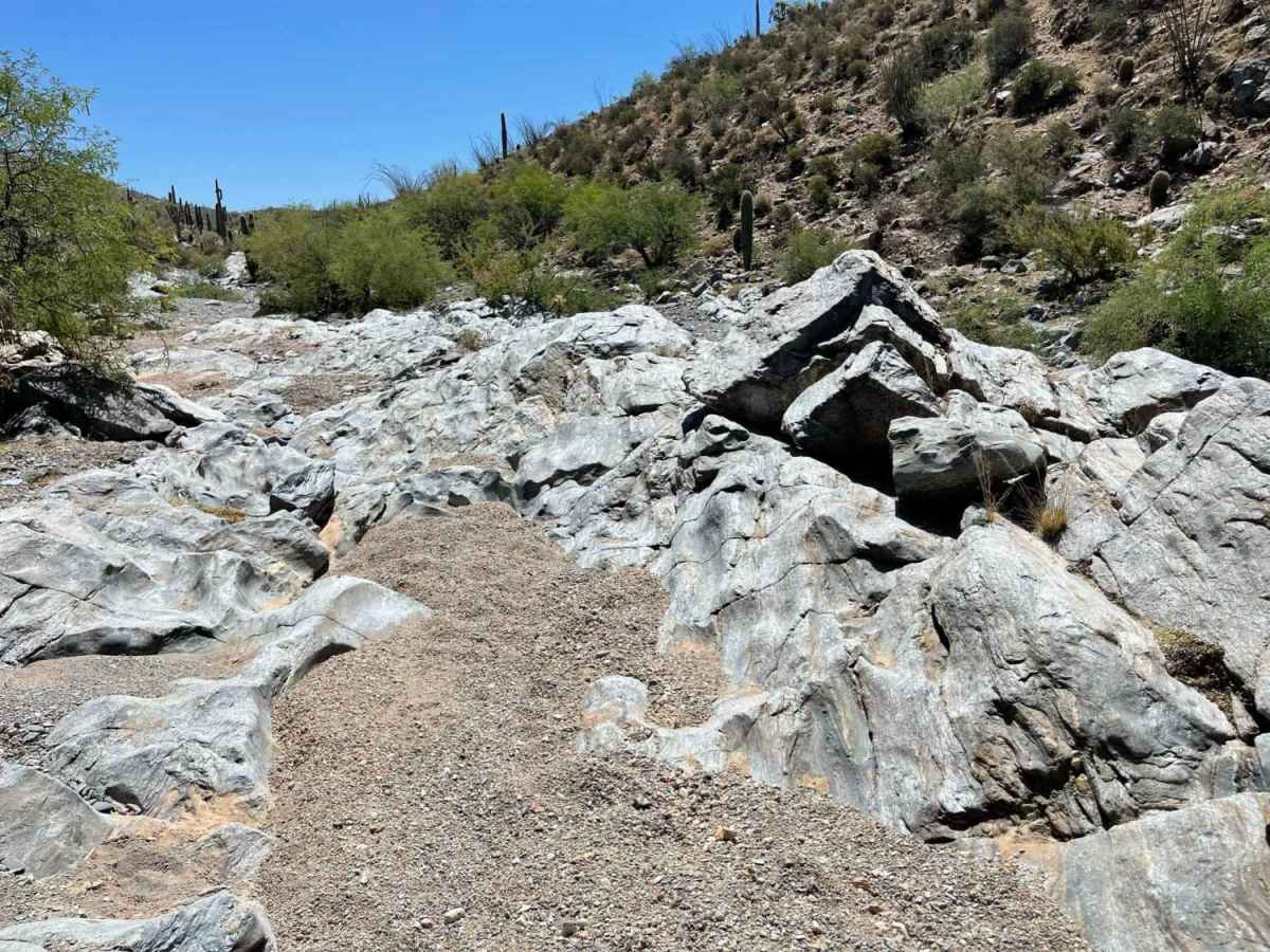 Lower Woody's Wash trail photo