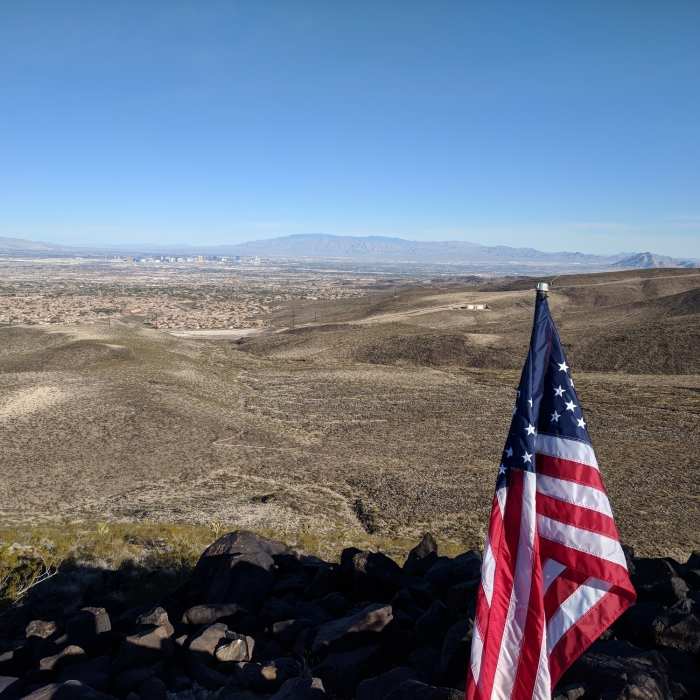 Near Park Peak Loop Trail #403 (Sloan Canyon Trail)
