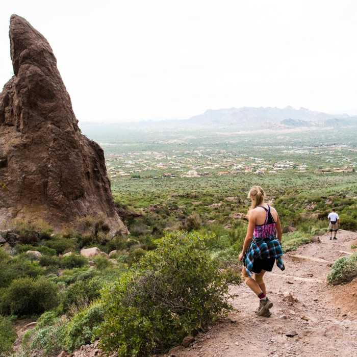 Near Flatiron Mountain via Siphon Draw