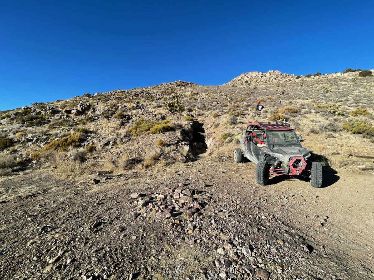 Delamar Ghost Town trail photo
