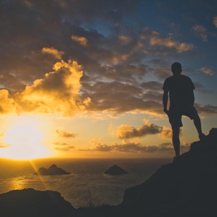 Near Lanikai Pill Box Trail (Ka'iwa Ridge Trail)