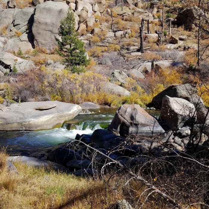 South Platte River rapids. Near Platte River #654
