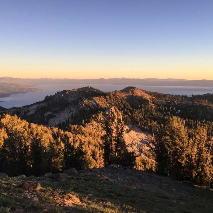 Near Tahoe Rim Trail: Brockway Summit to Mt. Rose / Tahoe Meadows