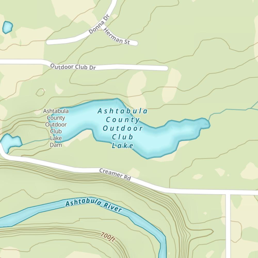 Ashtabula County Outdoor Club Lake