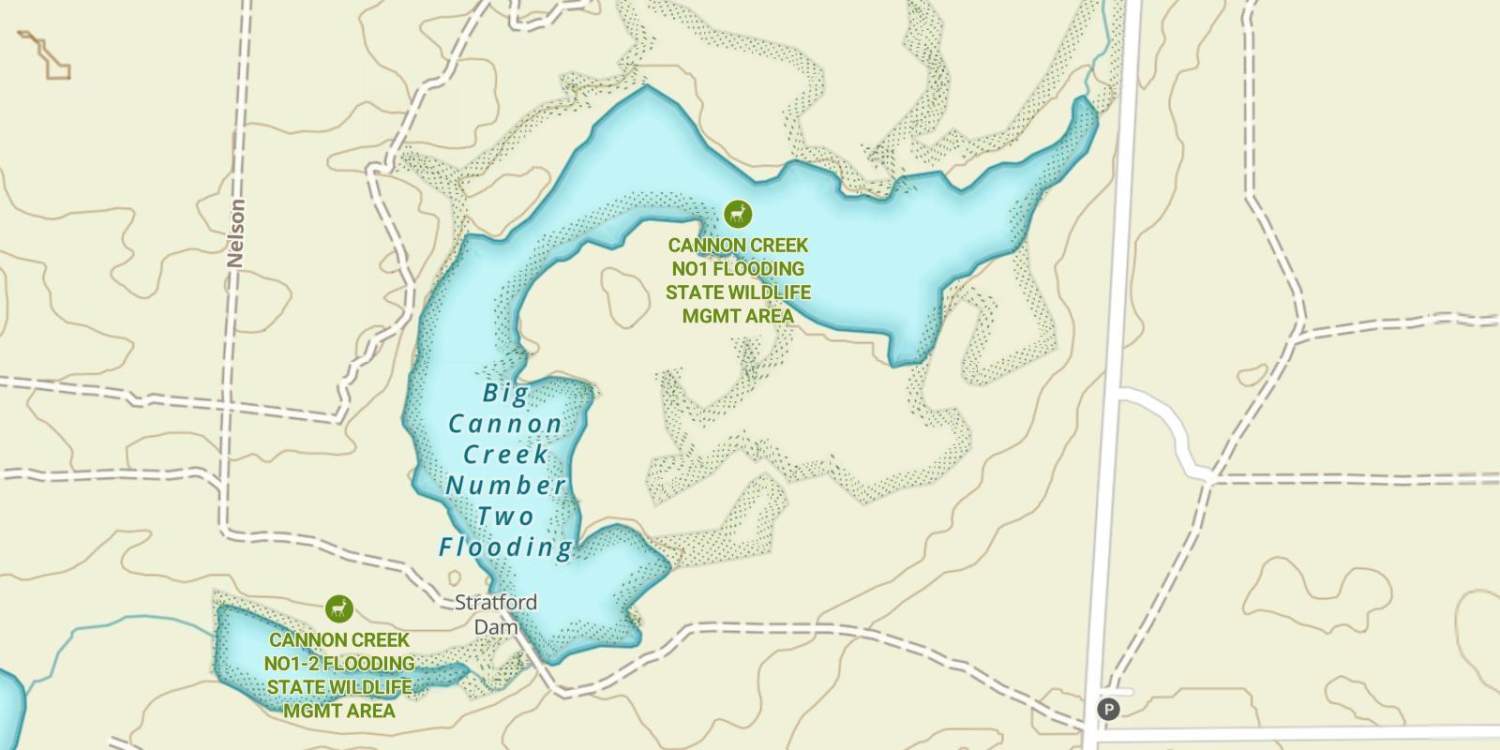 Big Cannon Creek Number Two Flooding