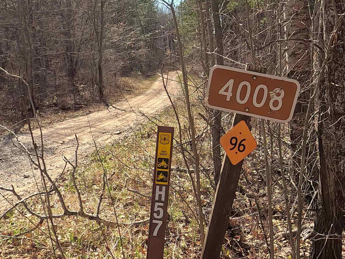 ORV H-57 : Willie - FS 4008 trail photo