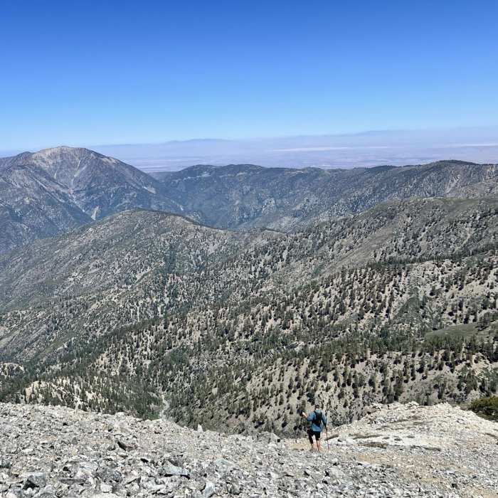 Near Dawson Peak via Ski Hut