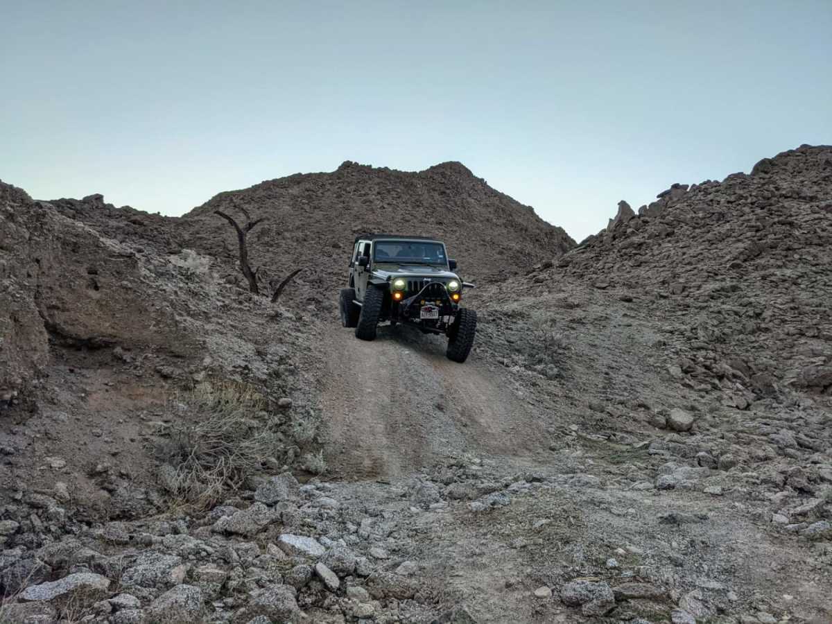 Sidewinder Road to Picacho Wash trail photo