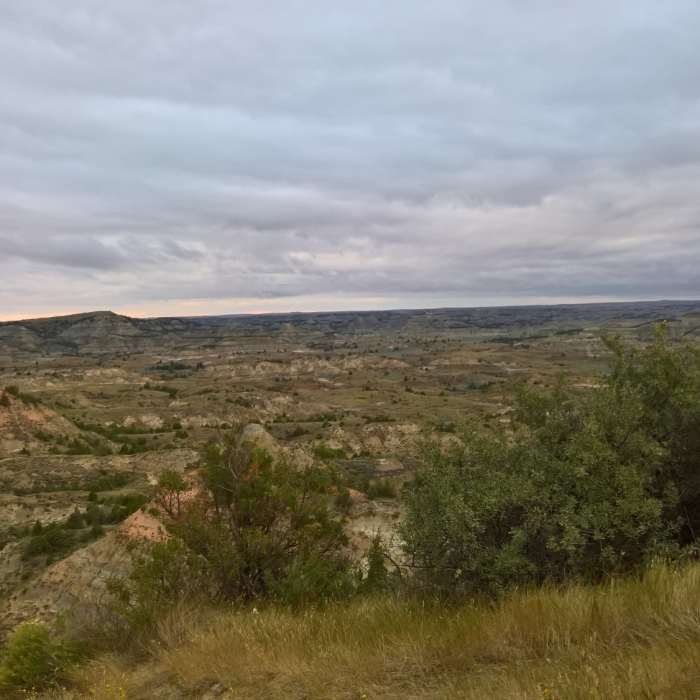 Theodore Roosevelt National Park Near Painted Canyon Nature Trail