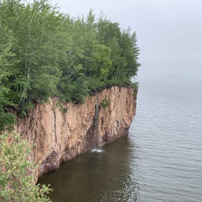 Near Gitchi-Gami State Trail - Gooseberry Falls State Park to Split Rock Lighthouse State Park Segment