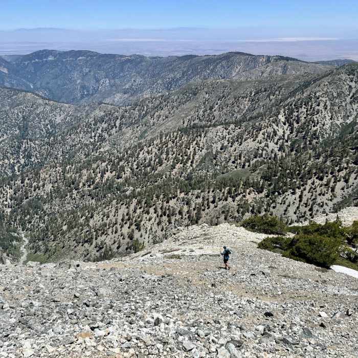 Near Dawson Peak via Ski Hut