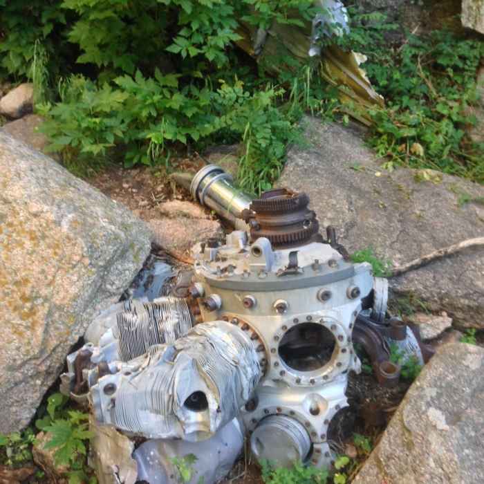 Near Domingo Baca Trail / TWA Flight 260 crash site