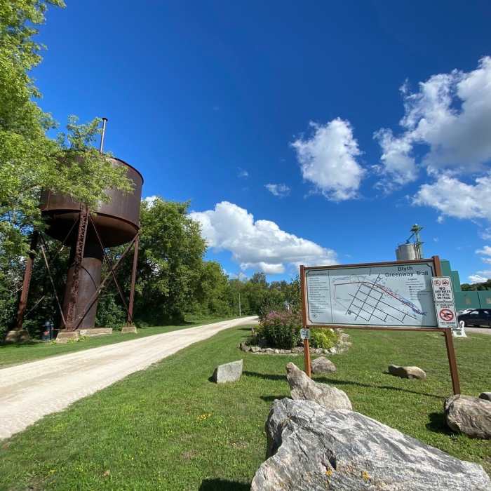 Blyth Kiosk Near G2G Rail Trail