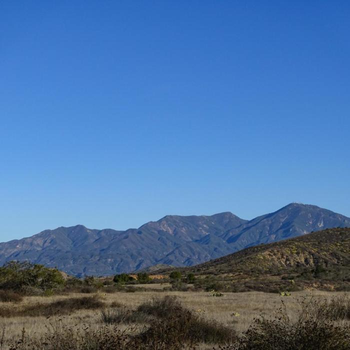 Near Bells Canyon Oso Trail Loop