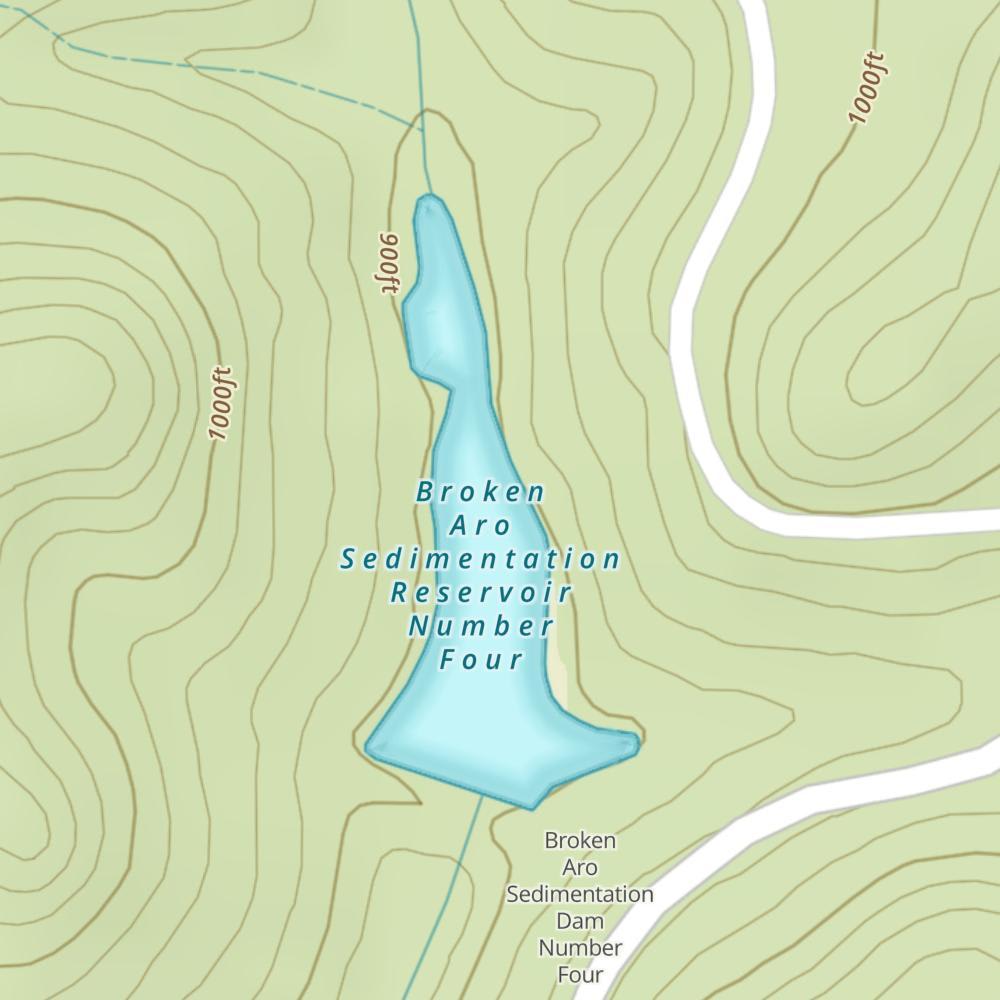 Broken Aro Sedimentation Reservoir Number Four