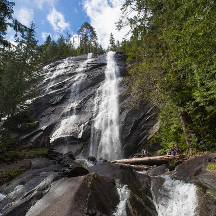 Near Bridal Veil Falls, Washington