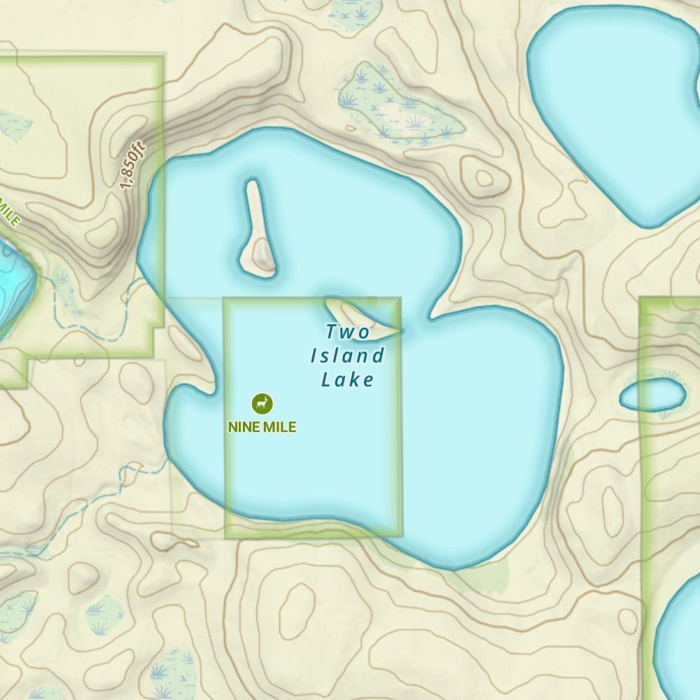 Two Island Lake photo