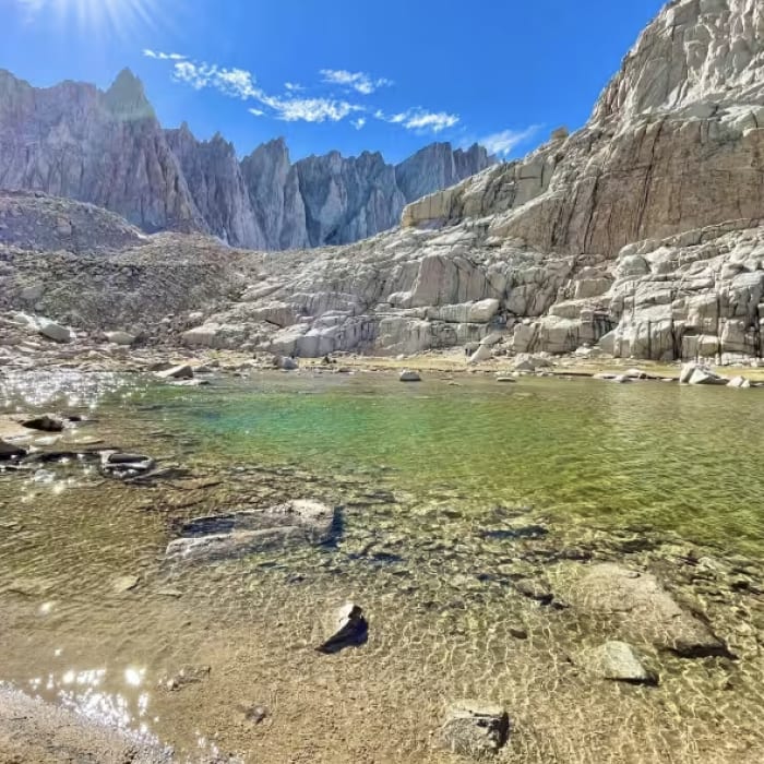 Near Mount Muir via Mount Whitney Trail Near Mount Muir via Mount Whitney Trail