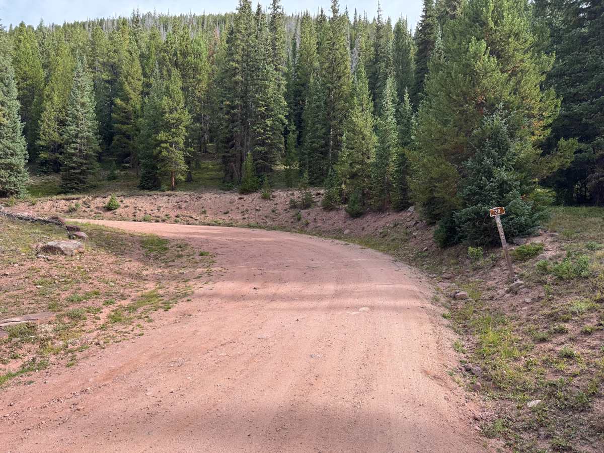 Lime Creek Road trail photo