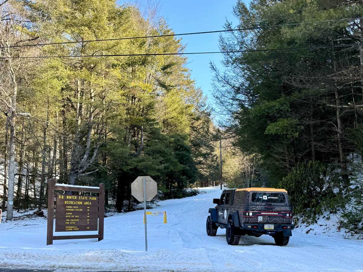 Boyer Gap Road trail photo