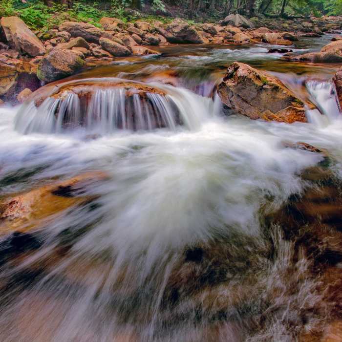 Near Glade Creek Trail