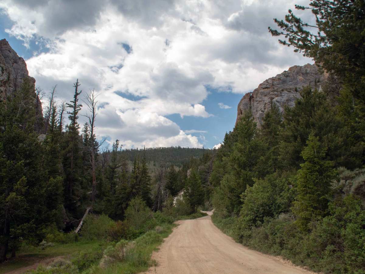 Hoop Lake - FS 80078 trail photo