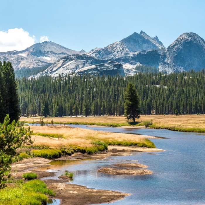 Near Tuolumne Meadows to Glen Aulin High Sierra Camp