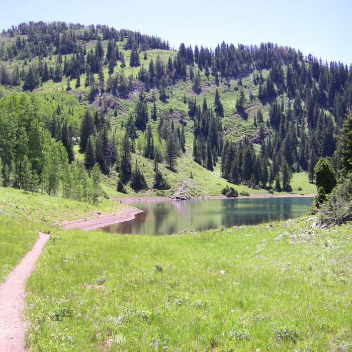 Desolation Lake Near Desolation Trail #19