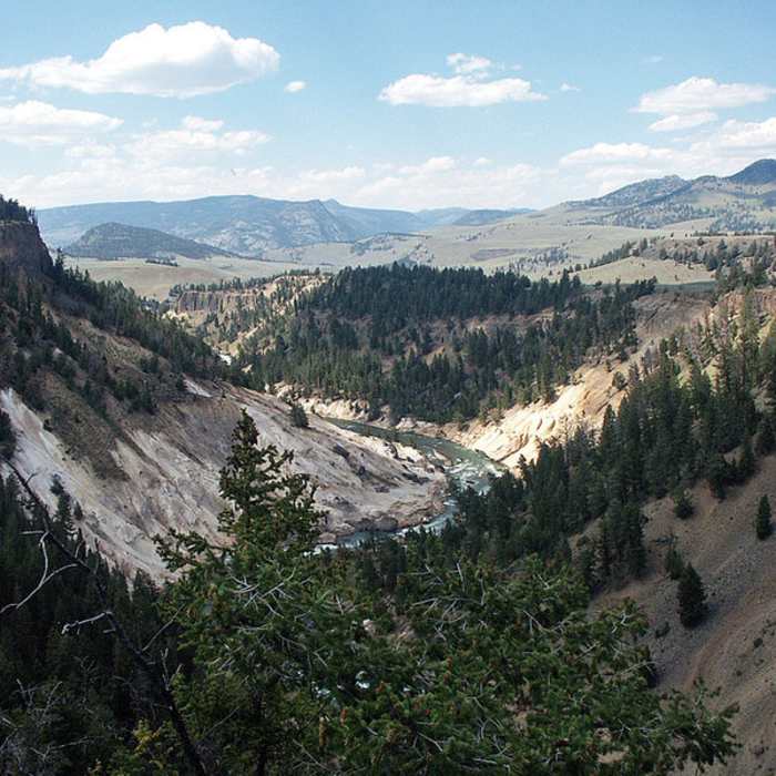 Near Seven Mile Hole-Washburn Hot Springs