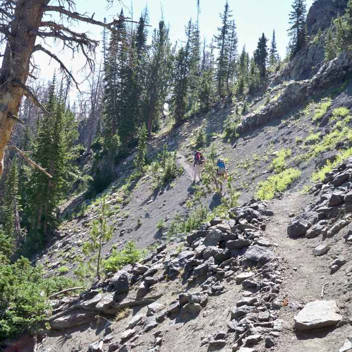August 2012 - on our way Near Copper Lakes Trail #635