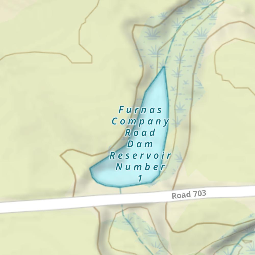 Furnas Company Road Dam Reservoir Number 1 photo