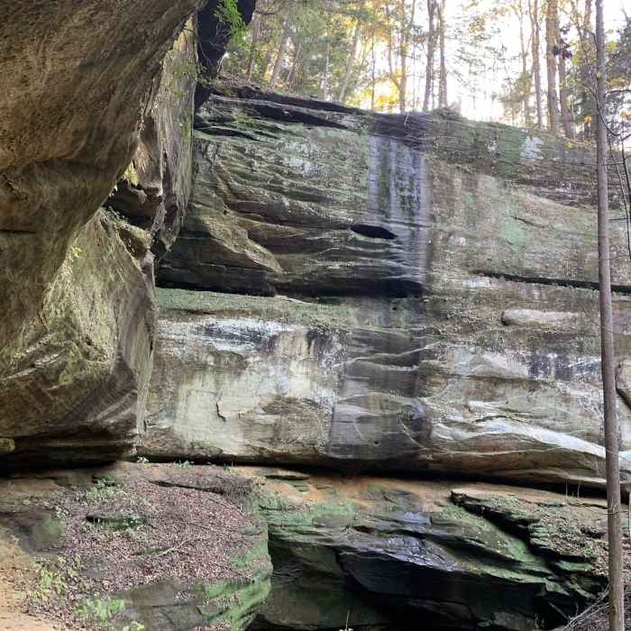 Near Cantwell Cliffs