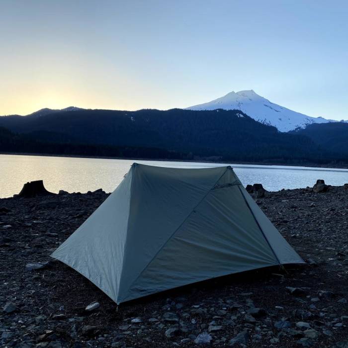Near Maple Grove Campground via Baker Lake Trail