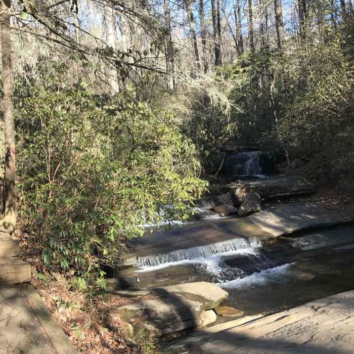 Some of the beautiful scenery along the creek. Near Pinnacle Trail to Table Rock Loop