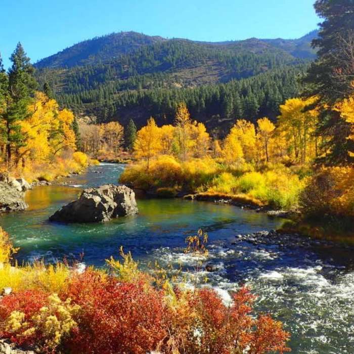 Near Tahoe-Pyramid Trail: Floriston to Verdi