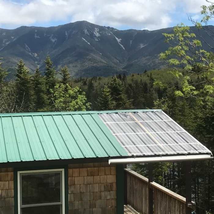 Near Lonesome Lake Hut Trail