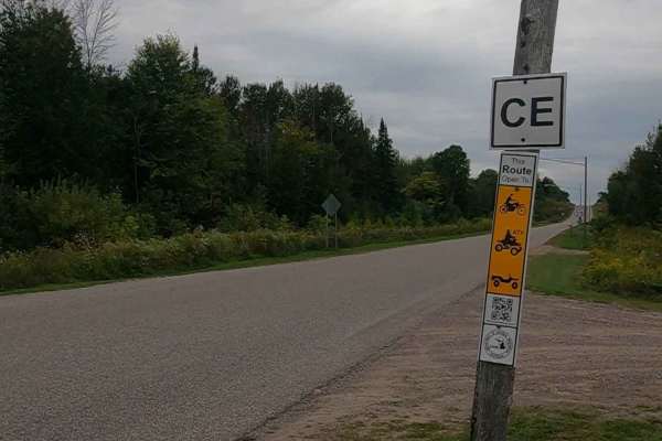ORV Route CE/Bay Mills - FS 4103