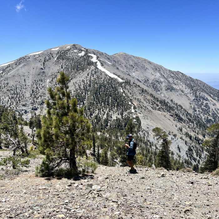 Near Dawson Peak via Ski Hut