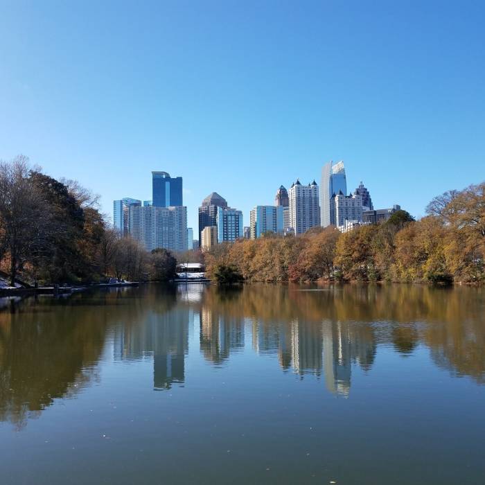 Atlanta Near Beltline Eastside Trail: Piedmont Park to Krog Street Market