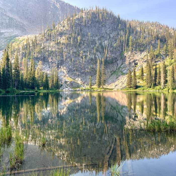 Near Snowslide Lake Out and Back