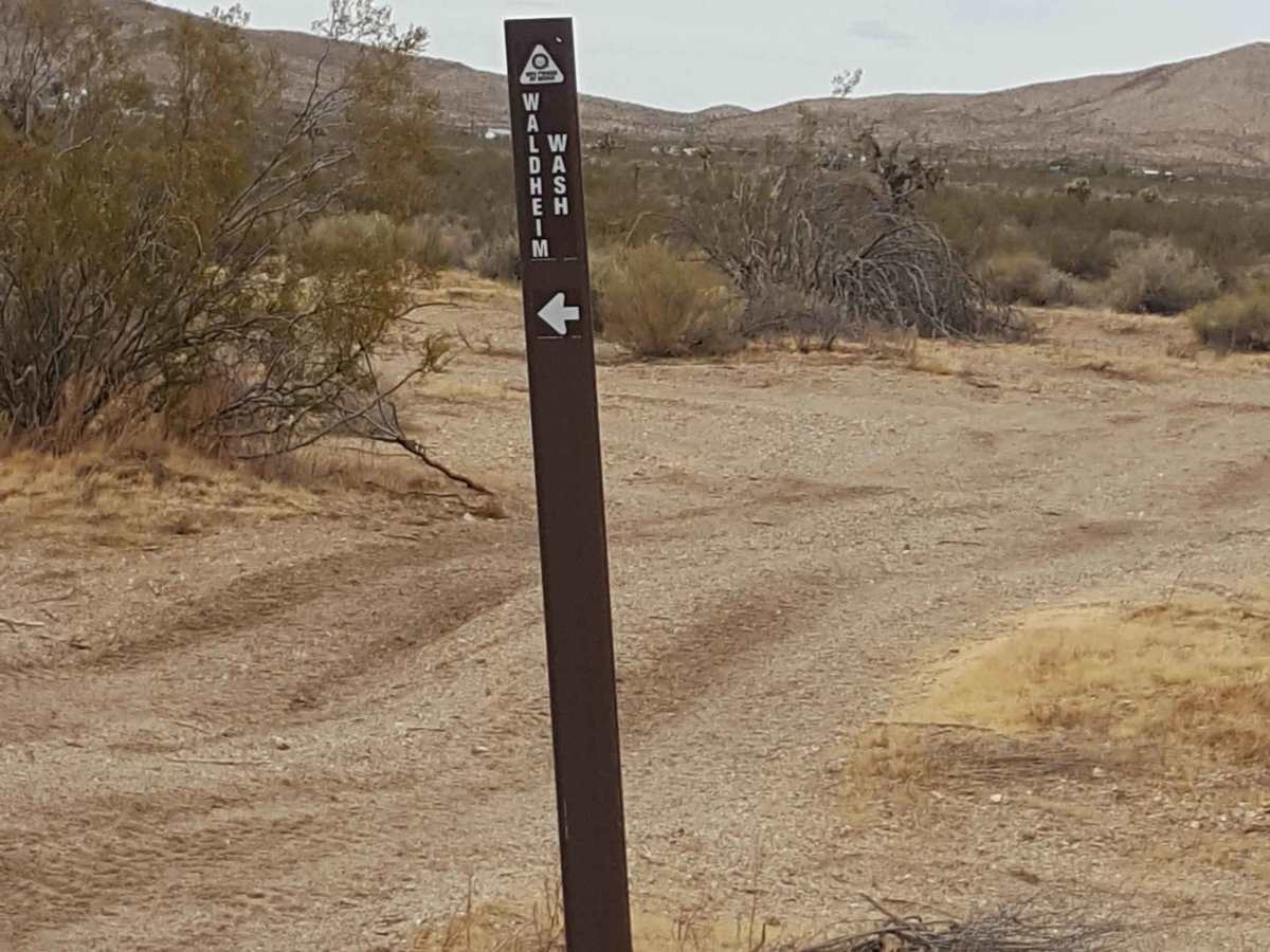 Waldheim Wash trail photo