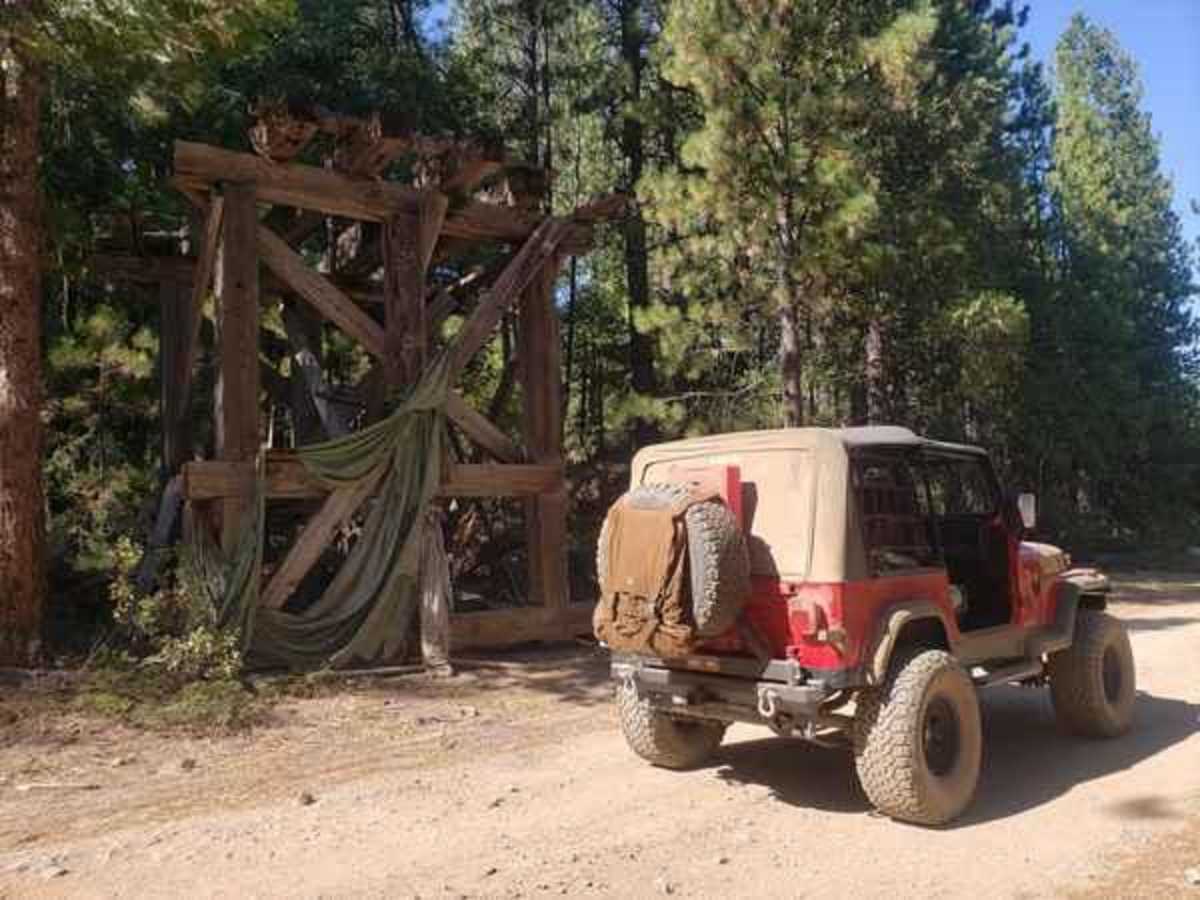 Soda Creek Logging Camp trail photo