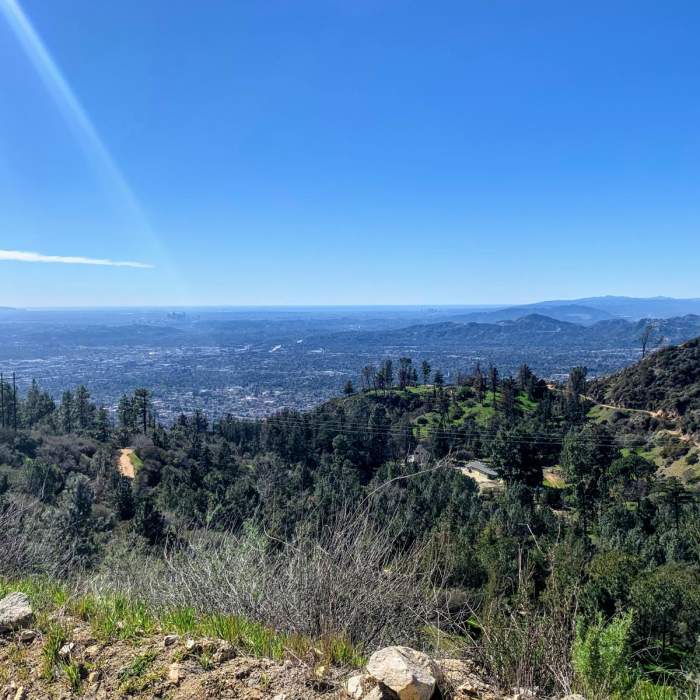 Near Mount Wilson Toll Road